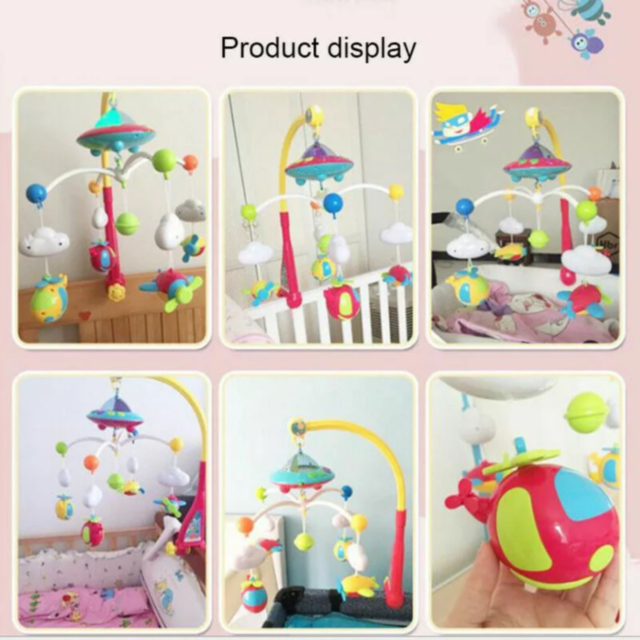 Carusel Muzical cu Proiecție și Telecomandă