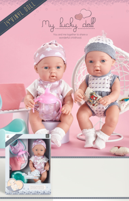 Bebeluș Realistic din Vinil, 38cm