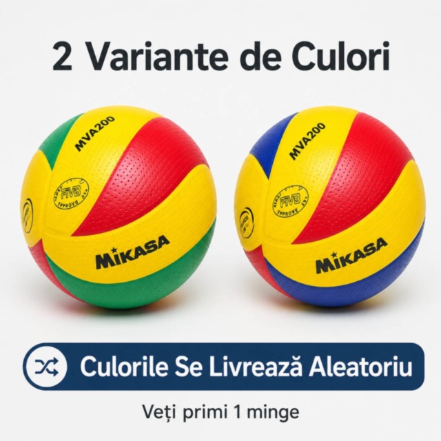 Minge de Volei PVC 22 cm pentru Copii