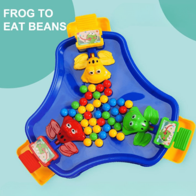 Joc Interactiv Crazy Frog cu Broscuțe Mâncăcioase și Bile Colorate 