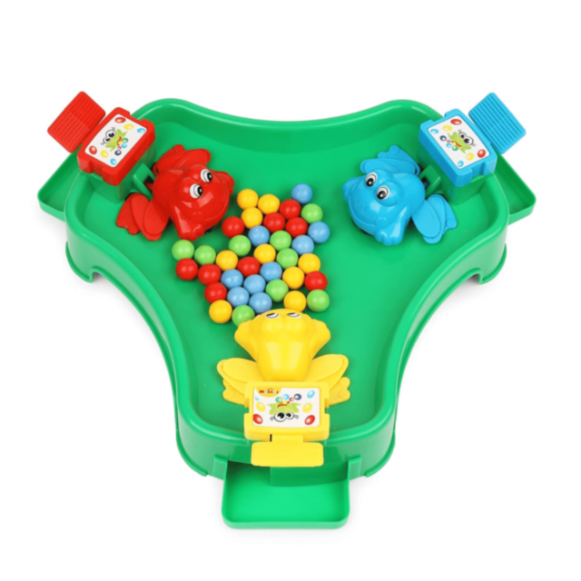 Joc Interactiv Crazy Frog cu Broscuțe Mâncăcioase și Bile Colorate 