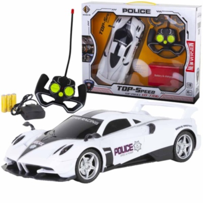 Mașina de Curse Teleghidată cu Baterii Reîncărcabile, 25cm | image