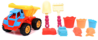Camion cu 9 Accesorii de Nisip, 25cm | image