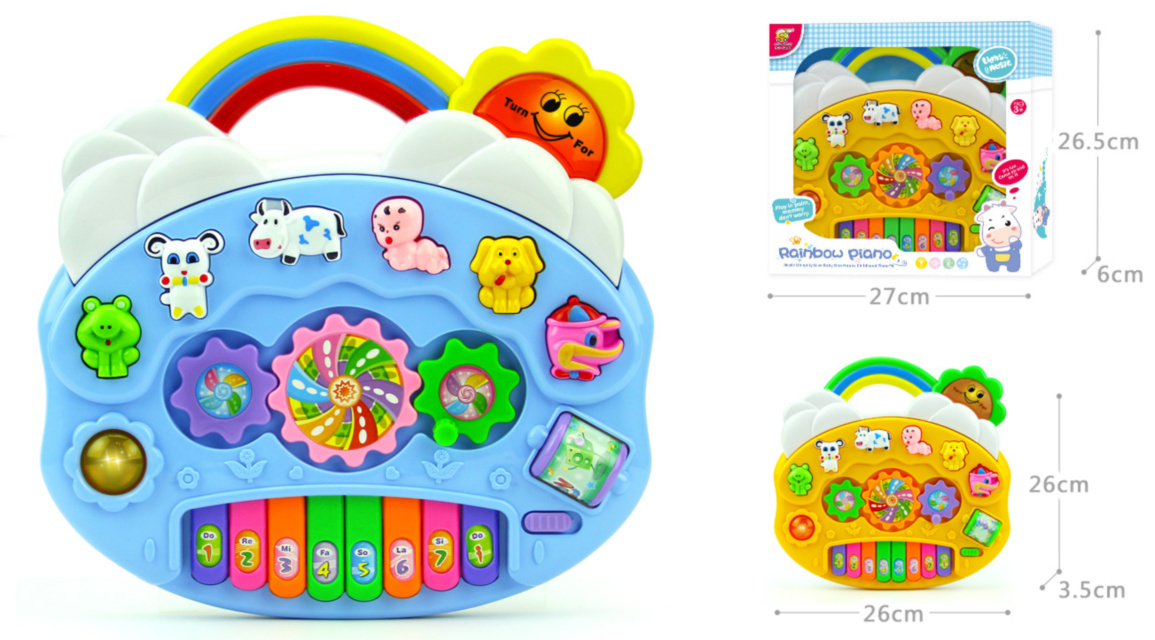 Centru de Activități Interactiv cu Orgă și Sunete de Animale