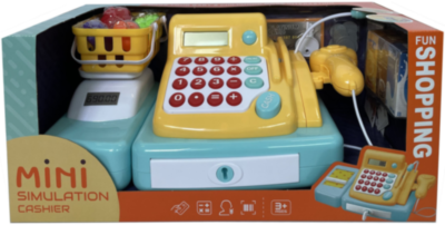 Casă de Marcat Supermarket cu Display, Cântar si Cititor de Cod de Bare | image