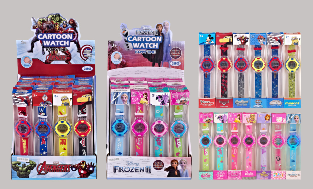 Ceas de Mână Electronic cu Lumini