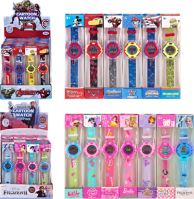 Ceas de Mână Electronic cu Lumini | image