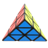 Piramidă puzzle magică colorată