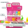 Bucătărie de Jucărie Portabilă 3-în-1 pentru Copii