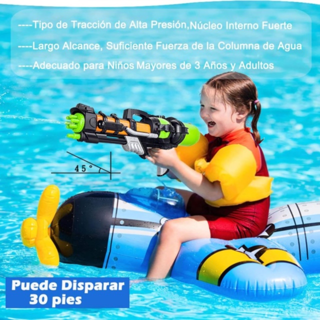 Pistol cu Apă Mare 44 cm cu Rezervor 550 ml (culoare aleatorie)