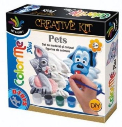 Color Me Plus Pisică și Cățel  joc creativ | image