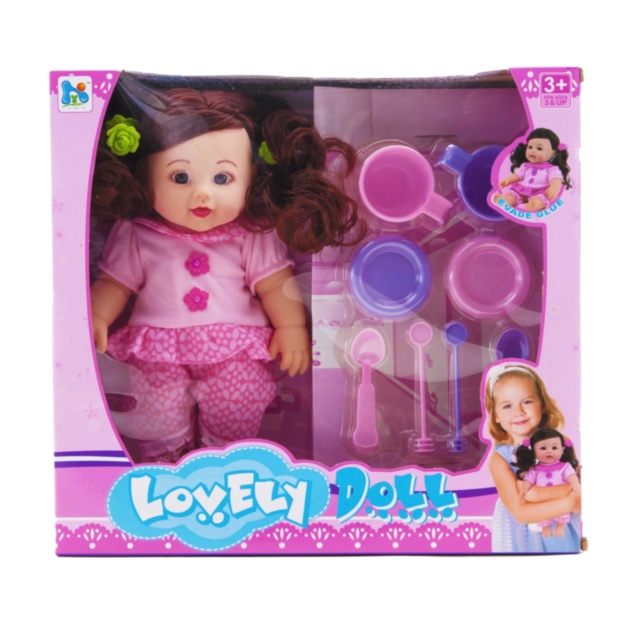 Păpușă Interactiva cu 4 Sunete Realiste si Set de Doctor