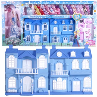 Mega Set Barbie cu Casă, Mobilă și 19 Ținute | image