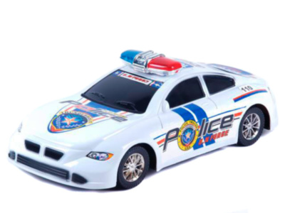 Mașină de Poliție cu Mecanism de Fricțiune, 38cm | image