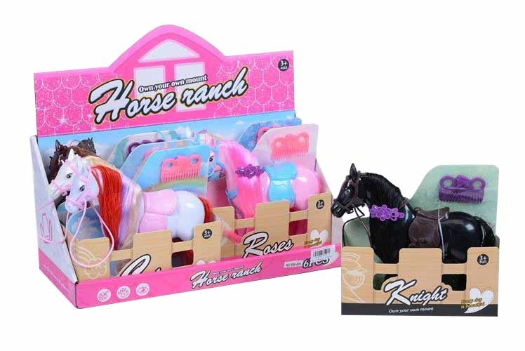 Figurina Căluțul cu Căpastru, Hăț și Pieptene de Coamă