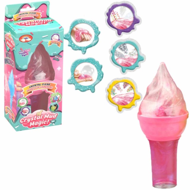 Set de Creat Înghețată de Slime cu Cristale Magice