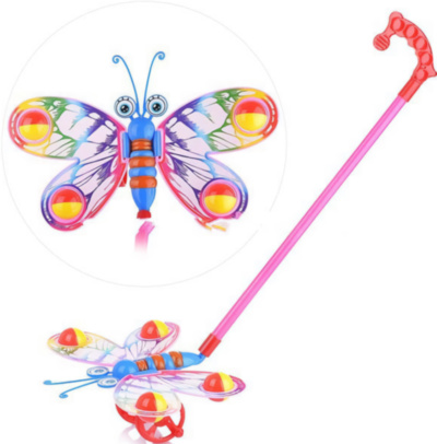 Fluture pe Băț de Împins | image