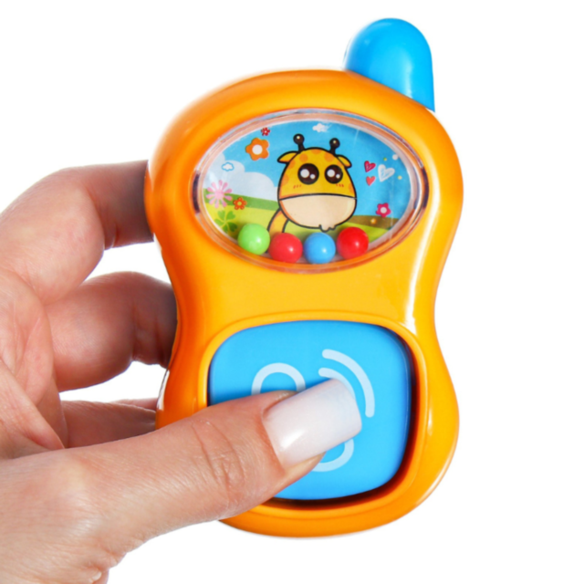 Set 6 zornăitori bebeluși - Culori și sunete distractive