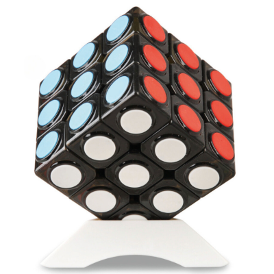 Cub Rubik Fidget cu Butoane Colorate | image
