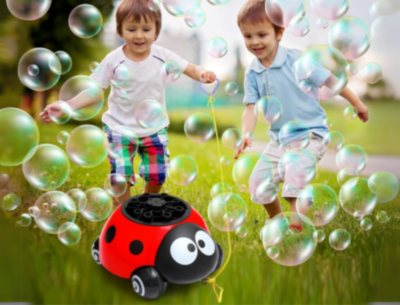 Mașină de Baloane în Formă de Buburuză cu Lumini (culoare aleatorie) | image