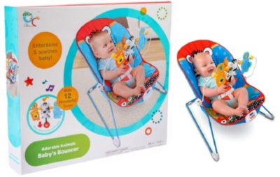 Scaun Balansoar cu Vibrații și Melodii, max.9kg  | image