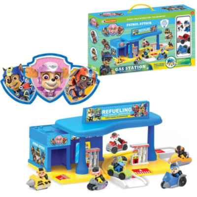 Patrula Cățelușilor, Set Circuit și Stație Peco cu 2 Mașinuțe | image