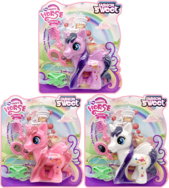 Poney cu Pieptene, Oglindă și Gentuță