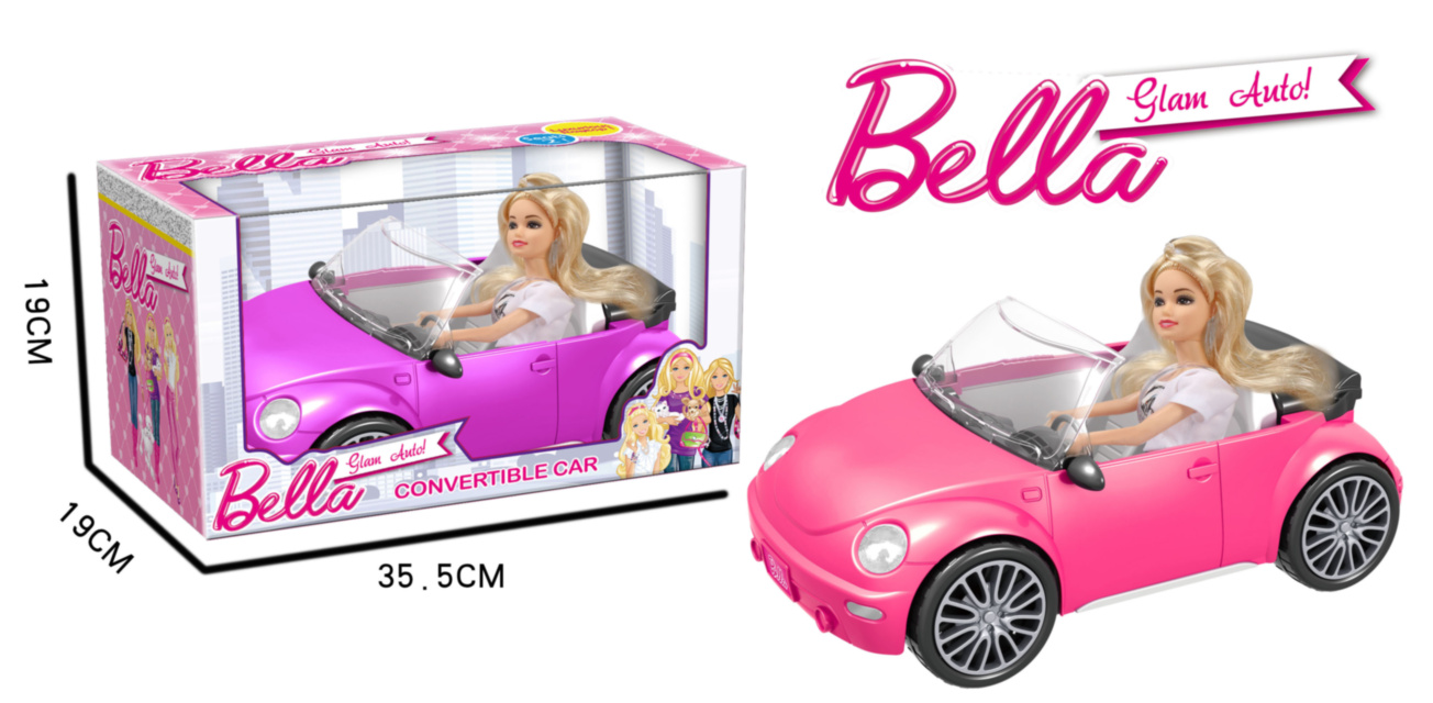 Barbie cu Mașina Decapotabilă