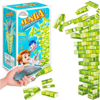 Turn de Echilibru cu Pensetă Vibrantă - Joc de Îndemânare și Distracție | image