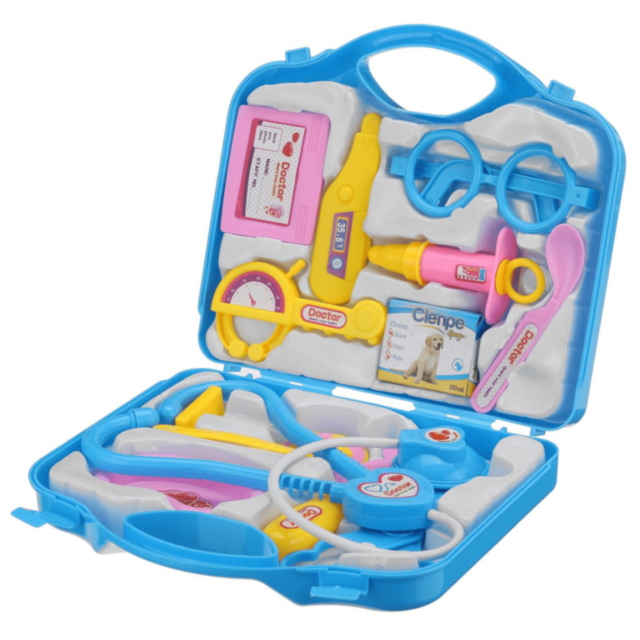 Set Doctor 15 Piese cu Geantă și Accesorii (culoare aleatorie)