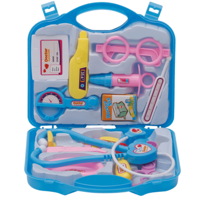 Set Doctor 15 Piese cu Geantă și Accesorii (culoare aleatorie)