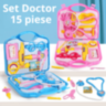Set Doctor 15 Piese cu Geantă și Accesorii (culoare aleatorie)