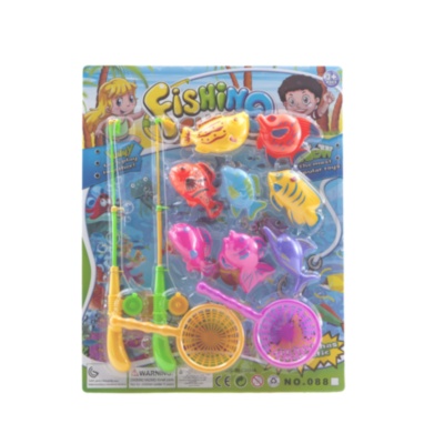 Joc de Pescuit Magnetic cu 2 Undițe | image