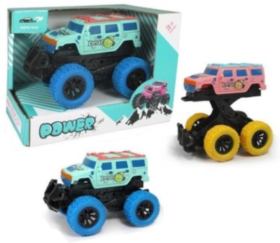 Jeep cu Roți Mari și Amortizoare cu Fricțiune | image