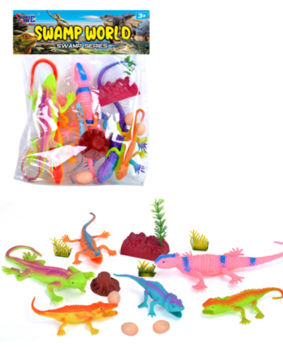 Set 6 Figurine Reptile | image