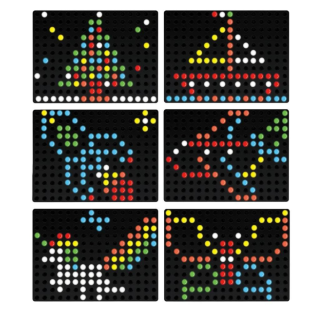 Mozaic luminos cu 208 piese LED