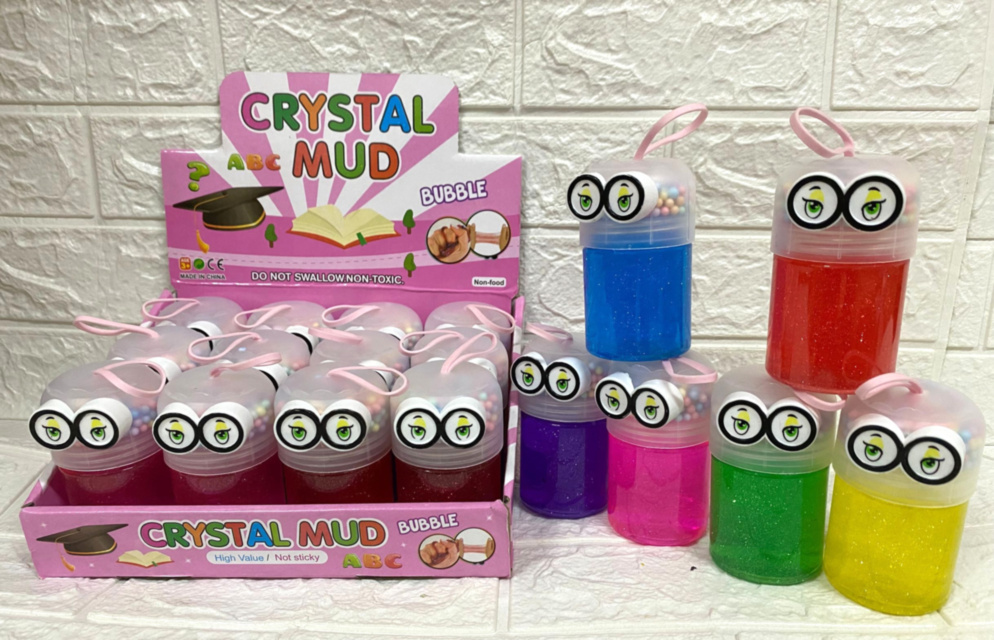 Gelatina Slime Colorată cu Sclipici, 12buc./set, preț 1 buc