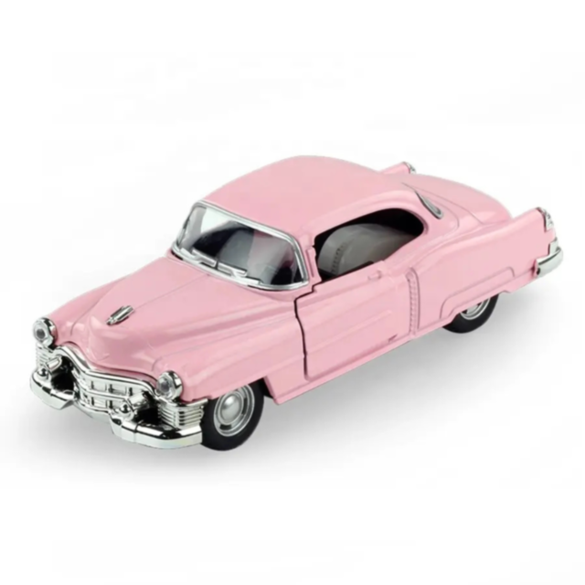 1buc. Mașinuță Vintage Metalică 1:32 cu Uși Deschise - Culoare Aleatorie