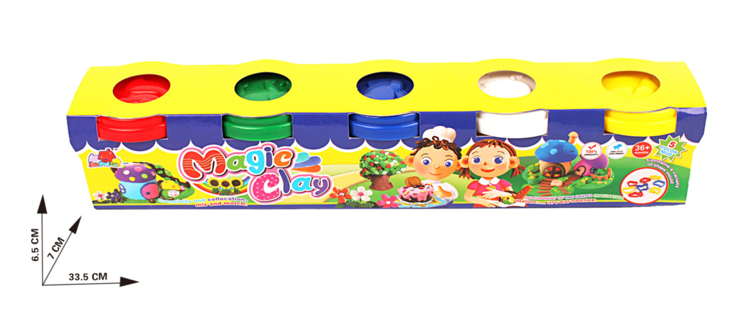 Set Plastilină 5 culori