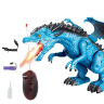 Dragon interactiv cu telecomandă și funcții de fum și sunet
