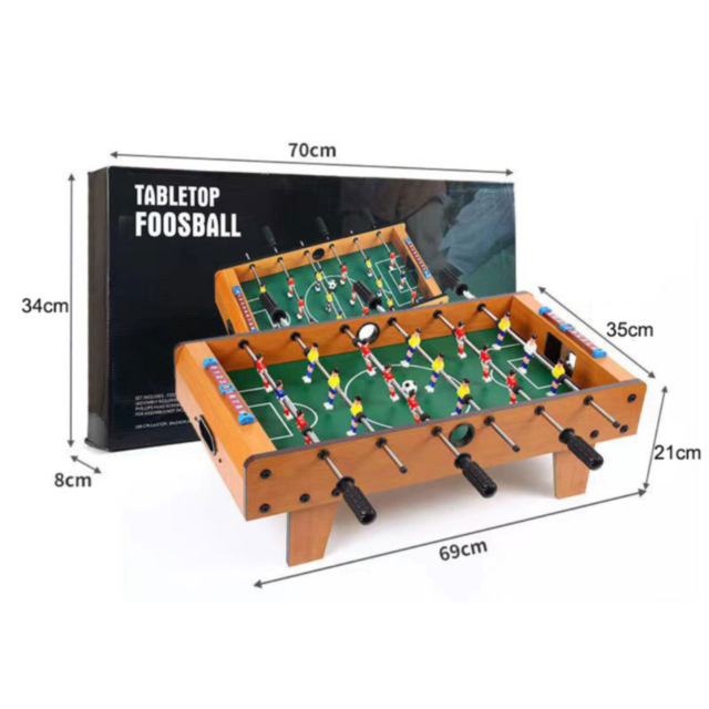 Masă de Fotbal de Jucărie cu Scor Manual – Dimensiune Compactă pentru Copii