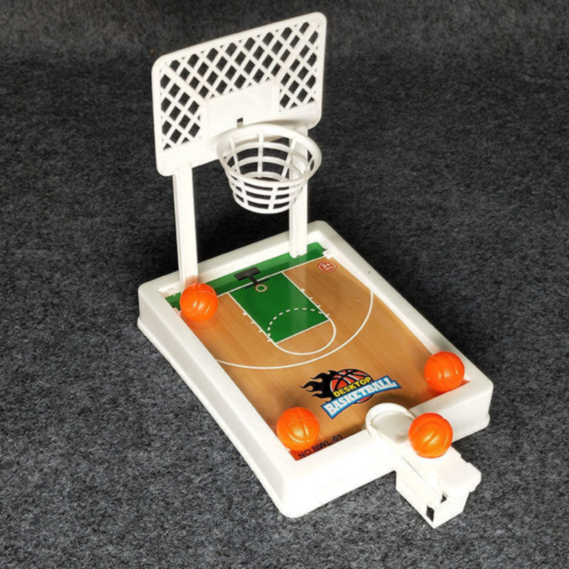 Baschet de Masă pentru Copii – Mini Coș cu Minge și Lansator (culoare aleatorie)