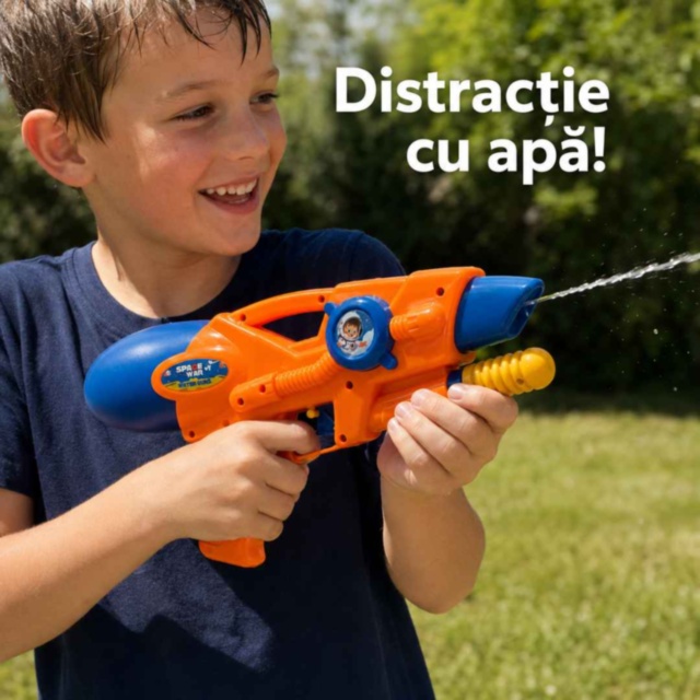 Pistol cu apă pentru copii cu pompă manuală