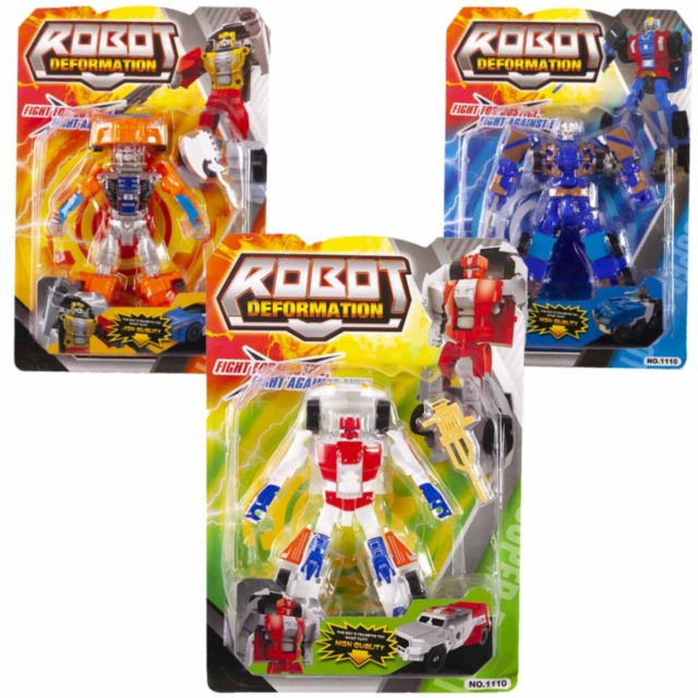 Robot Transformabil în Mașină