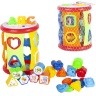 Cilindrul Multifuncțional, Educativ cu Blocuri, Litere/Cifre, Figuri Geometrice  