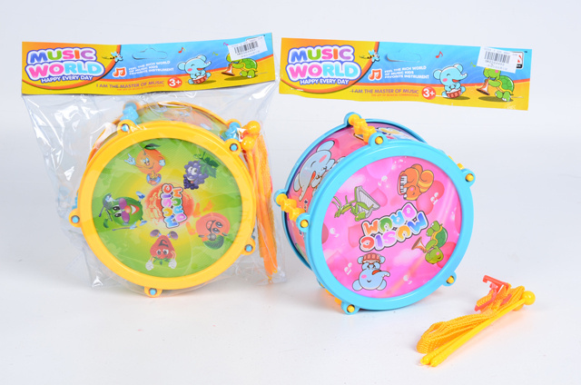 Tobă Multicoloră, 19cm