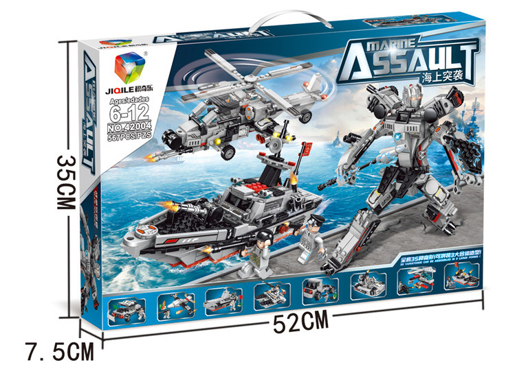 Asaltul Maritim, set construcție 567 piese 