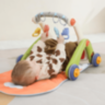 Centru de Activități 3-în-1 pentru Bebeluși cu Pian Muzical și Antemergător