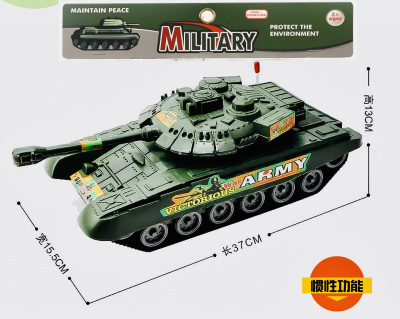 Tanc de Jucărie Militar - Model Realist cu Funcții Interactive | image