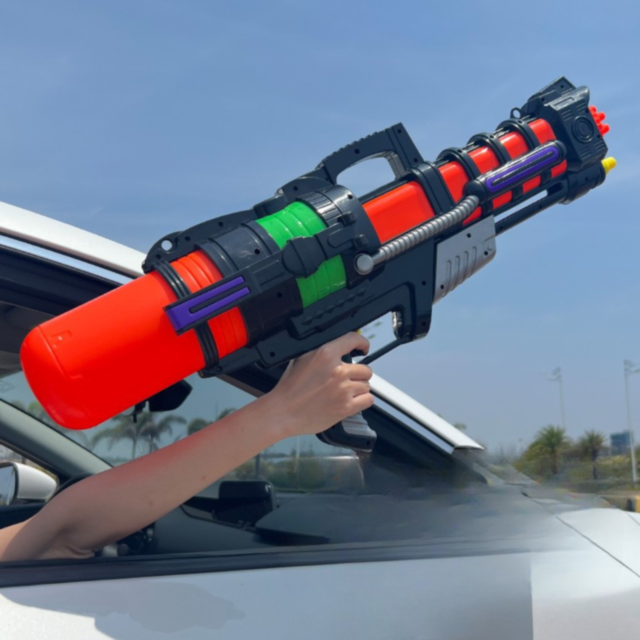 Pistol cu Apă de Dimensiuni Mari – Jet Puternic cu Presiune pentru Joacă în Aer Liber